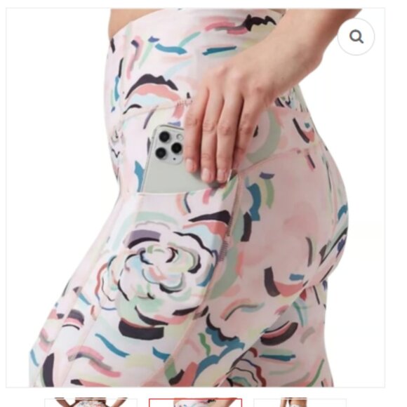 Athleta Complete Set Ultimate Stash in Elegance Floral Print - Both Size Small - Picture 16 of 16